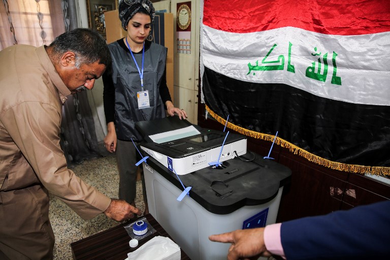 People in the Kurdistan Region and Iraq vote in the parliamentary elections across the country. (Photo: AFP)